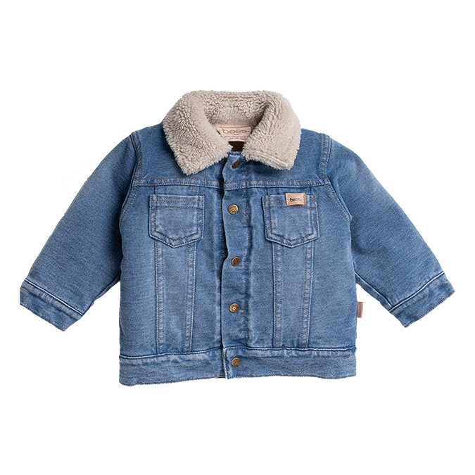 Jacket Denim Teddy